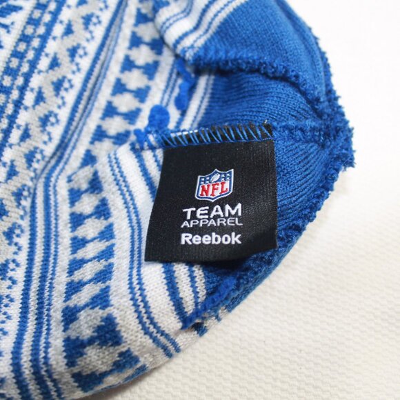 Reebok NFL Team Apparel Indianapolis Colts Knitted Beanie Like New - Picture 8 of 9